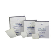 Foam Dressing Optifoam Basic 3 X 3 Inch Fenestrated Square Non-Adhesive without Border Sterile MSC1133F Each/1