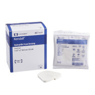Foam Dressing Kendall 3-1/2 X 3 Inch Fenestrated Square Non-Adhesive without Border Sterile 55535 Each/1