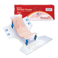 Incontinence Booster Pad TopLiner 14 Inch Length Heavy Absorbency Polymer Unisex Disposable 2070 Pack/25