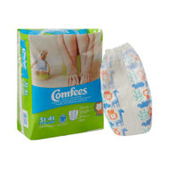 Toddler Training Pants Comfees Pull On 3T - 4T Disposable Moderate Absorbency CMF-B3 BG/23