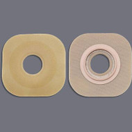Colostomy Barrier FlexWear Pre-Cut Standard Wear Without Tape 1-3/4 Inch Flange Green Code Hydrocolloid 1 Inch Stoma 16404 Box/5