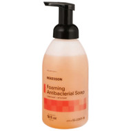Antibacterial Soap McKesson Foaming 18 oz Pump Bottle Clean Scent 53-23127-18 Case/12