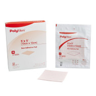 Foam Dressing PolyMem 5 X 5 Inch Square Non-Adhesive without Border Sterile 5055 Each/1