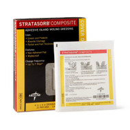 Composite Island Dressing Stratasorb 4 X 4 Inch Polyurethane MSC3044 Each/1