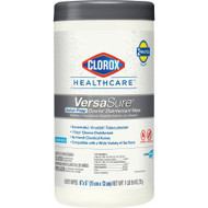 Clorox Healthcare VersaSure Surface Disinfectant Cleaner Premoistened Manual Pull Wipe 150 Count Canister Disposable Scented NonSterile 31758 Carton/1