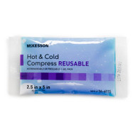 Hot / Cold Pack McKesson General Purpose X-Small 2-1/2 X 5 Inch Gel Reusable 16-6115 Case/150