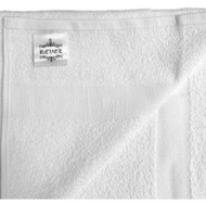 Bath Towel Revel Titan 24 X 48 Inch RS Cotton 86% / Polyester 14% White Reusable 107406 Dozen/12
