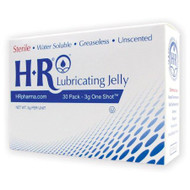 Lubricating Jelly HR One Shot 3 Gram Individual Packet Sterile 208 Case/1440