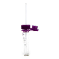 Safe-T-Fill Capillary Blood Collection Tube Whole Blood Tube K2 EDTA Additive 2.1 X 113 mm 150 L Purple Pierceable Attached Cap Plastic Tube 139600 Bag/50
