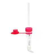 Safe-T-Fill Capillary Blood Collection Tube Serum Tube Clot Activator / Separator Gel Additive 10.8 X 46.6 mm 200 L Red Attached Cap Plastic Tube DS500 Bag/50