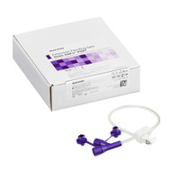 McKesson Bolus Enteral Feeding Extension Tube Set for use with Low-Profile Gastrostomy, Jejunal and Transgastric-Jejunal Feeding Tube