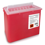 McKesson Prevent® Sharps Container, 2 Gallon, 9-1/4 x 10 x 6 Inch