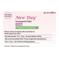 New Day Levonorgestrel Birth Control Pill