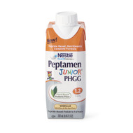 Peptamen Junior® PHGG Vanilla Pediatric Oral Supplement / Tube Feeding Formula, 8.45 oz. Carton