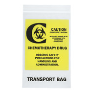 RD Plastics Chemotherapy Transport Bag, 9 x 12 Inch