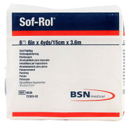 Sof-Rol® White Rayon Undercast Cast Padding, 6 Inch x 4 Yard