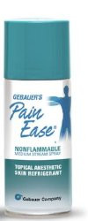 Topical Pain Relief Gebauer's Pain Ease® Pentafluoropropane / Tetrafluoroethane Medium Stream Spray 30 mL