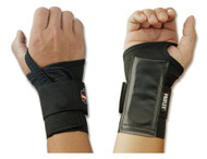 Wrist Support ProFlex® 4000 Single Strap Elastane / Elastic / Polyester Right Hand Black Large
