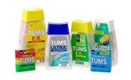 Antacid Tums® Extra Strength 750 mg Strength Chewable Tablet 96 per Bottle