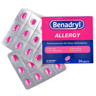 Benadryl® Allergy Ultratabs® Diphenhydramine Allergy Relief