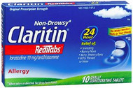 Allergy Relief Claritin® Redi Tabs® 10 mg Strength Tablet 10 per Box