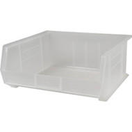 CF433 STACKABLE Bins (CLEAR) 16-1/2"Wx14-3/4"Dx7"H
