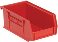 CB759 HD Stack & Hang Bins (RED) 4-1/8"Wx7-3/8"Dx3"H