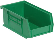 CC266 HD Stack & Hang Bins (GREEN) 4-1/8"Wx7-3/8"Dx3"H