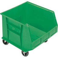 CD672 HD MOBILE Plastic Bins (GREEN) 16.5"Wx18"Dx14"H