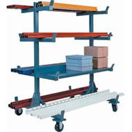 MK938 Mobile Bar Racks 8 racks 50"Lx43"Wx69"H