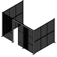 KD079 Enclosures no roof 32"Wx24'Dx12'3"H