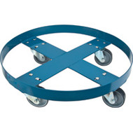 DC199 Drum Dollies 3" polyurethane1000-lb cap