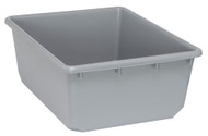 CD244 Nesting Plastic Totes/Bins (GREY) 24.5"Lx19"Wx9.5"H