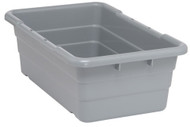 CD246 Cross Stack Plastic Bins (GREY) 25-1/8"Lx16"Wx8.5"H