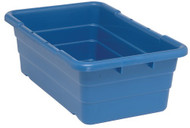 CD247 Cross Stack Plastic Bins (BLUE) 25-1/8"Lx16"Wx8.5"H