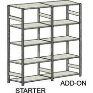 TB8183-7A ADD-ON7 Levels 8'Hx18"Dx3'W
