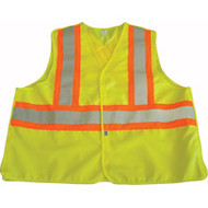 SAR639 Safety Vests With Contrasting Stripe (2X-Large)