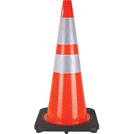 SEF028 Traffic Cones w/Two Collars (28")