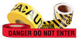 SED026 Hanson Tape (2-mil/1000'L) "DANGER DO NOT ENTER"