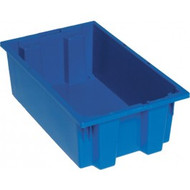 CC315 Stack & Nest Totes (BLUE) 11"Wx18"Dx6"H