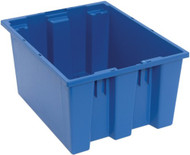 CC321 Stack & Nest Totes (BLUE) 15-1/2"Wx19-1/2"Dx10"H