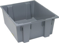 CC331 Stack & Nest Totes (GREY) 19-1/2"Wx23-1/2"Dx10"H