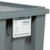 CC360 Label Holders (for Quantum SNT Series Plastic Totes) 7152