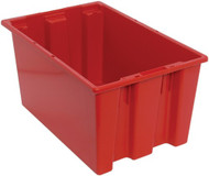 CC338 Stack & Nest Totes (RED) 15-1/2"Wx23-1/2"Dx12"H