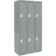 FJ157 Steel Lockers 2 tiers3 banks