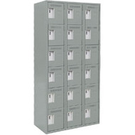 FJ173 Steel Lockerettes  6 tiers/3 banks