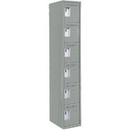FJ171 Steel Lockerettes  6 tiers/1 bank