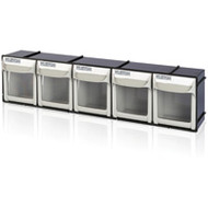 CF473 HD 5-bin Tilt Bins 23-1/2"Wx4"Dx5-7/8"H