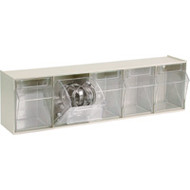 CB546 5-bin Tilt Bins 23-5/8"Wx5-1/4"Dx6-1/2"H