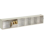 CB549 6-bin Tilt Bins 23-5/8"Wx3-5/8"Dx4-1/2"H